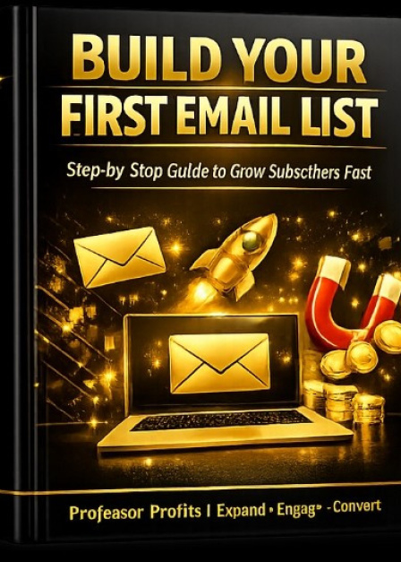 BUILD YOUR 1ST EMAIL LIST/SIDE HUSTLE SECRETS